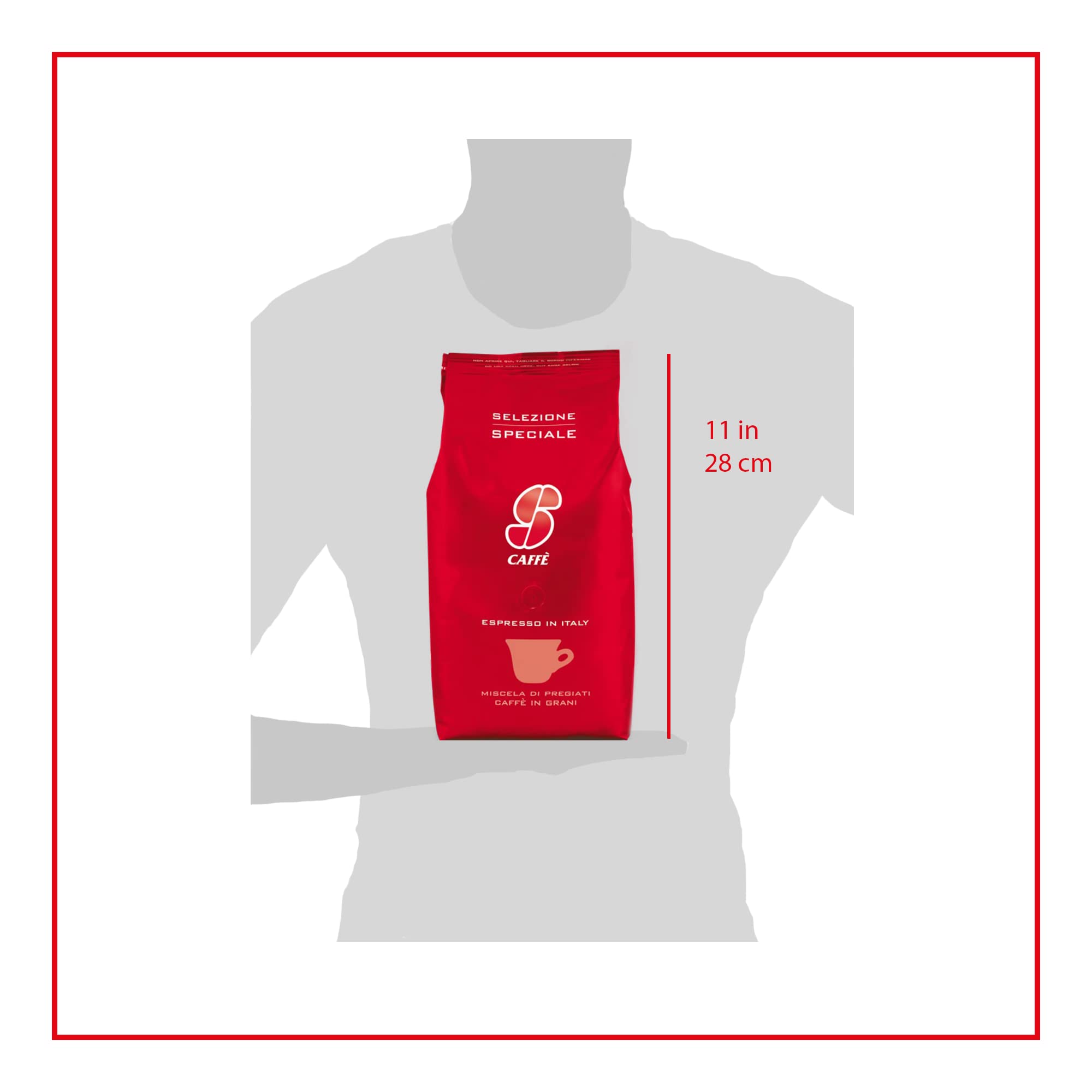 Essse Caffe 2 Kilo Bags of [Speciale by Essse The Passion] Espresso Beans