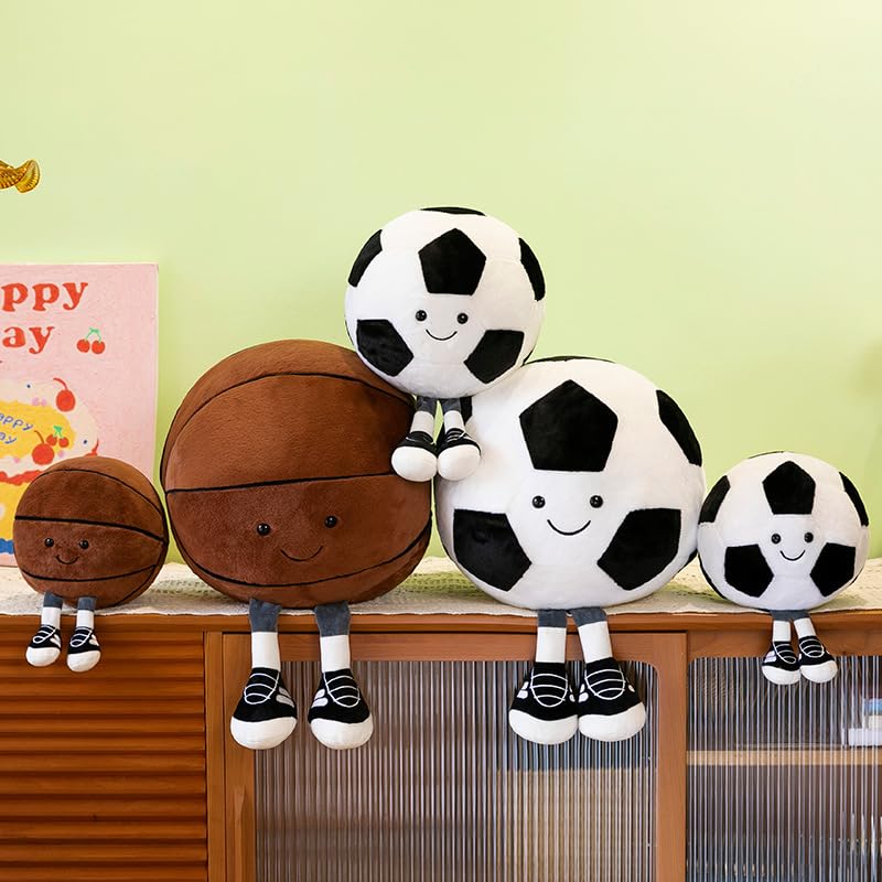 9.8-Inch Plush Football Pillow - Soft Sports Toy Gift