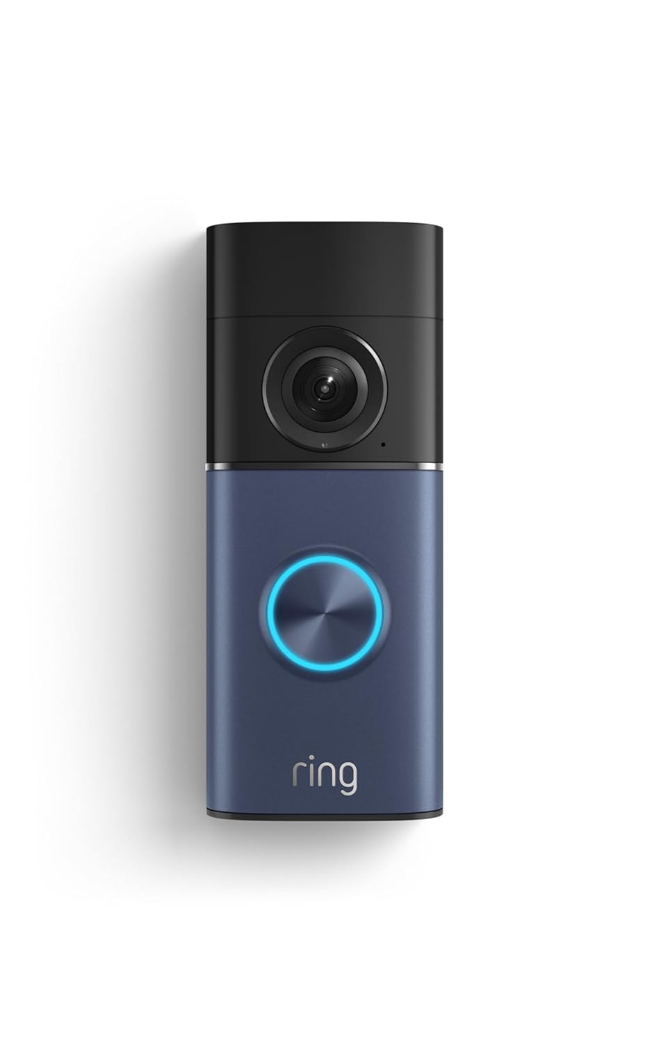 Ring Wired Doorbell Plus - 2K Retinal Video Security Camera with Wide-Angle Lens & Low-Light Sight | Nickel Silver