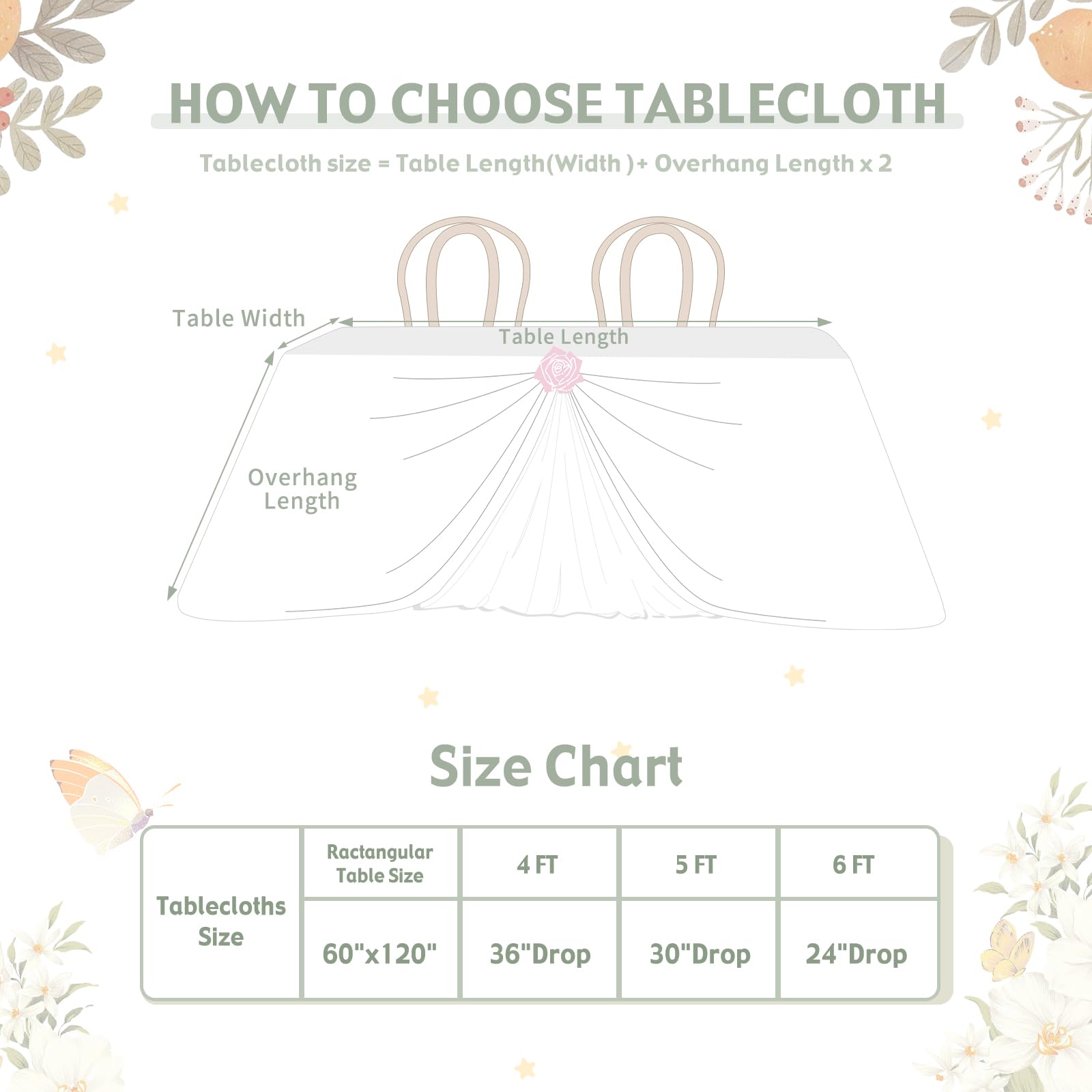 SoarDream White Lace Tablecloth Wedding Lace Fabric 60x120 inches 8Pieces Vintage Lace Overlay Rectangle Outdoor Party Event Decoration Classic Lace Tablecloth