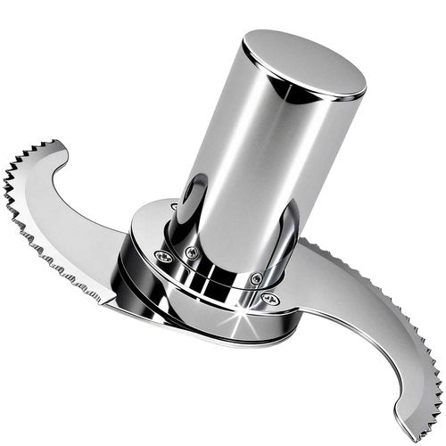 27055 Serrated Blade for Robot Coupe R2, R2N, R2B, R2U, R201 Food Processors, Chopping Blade with Stainless Steel Case & Modular, Anti-Leak & Drop-Resistant, Microplastic-Free, 5 Year Warranty