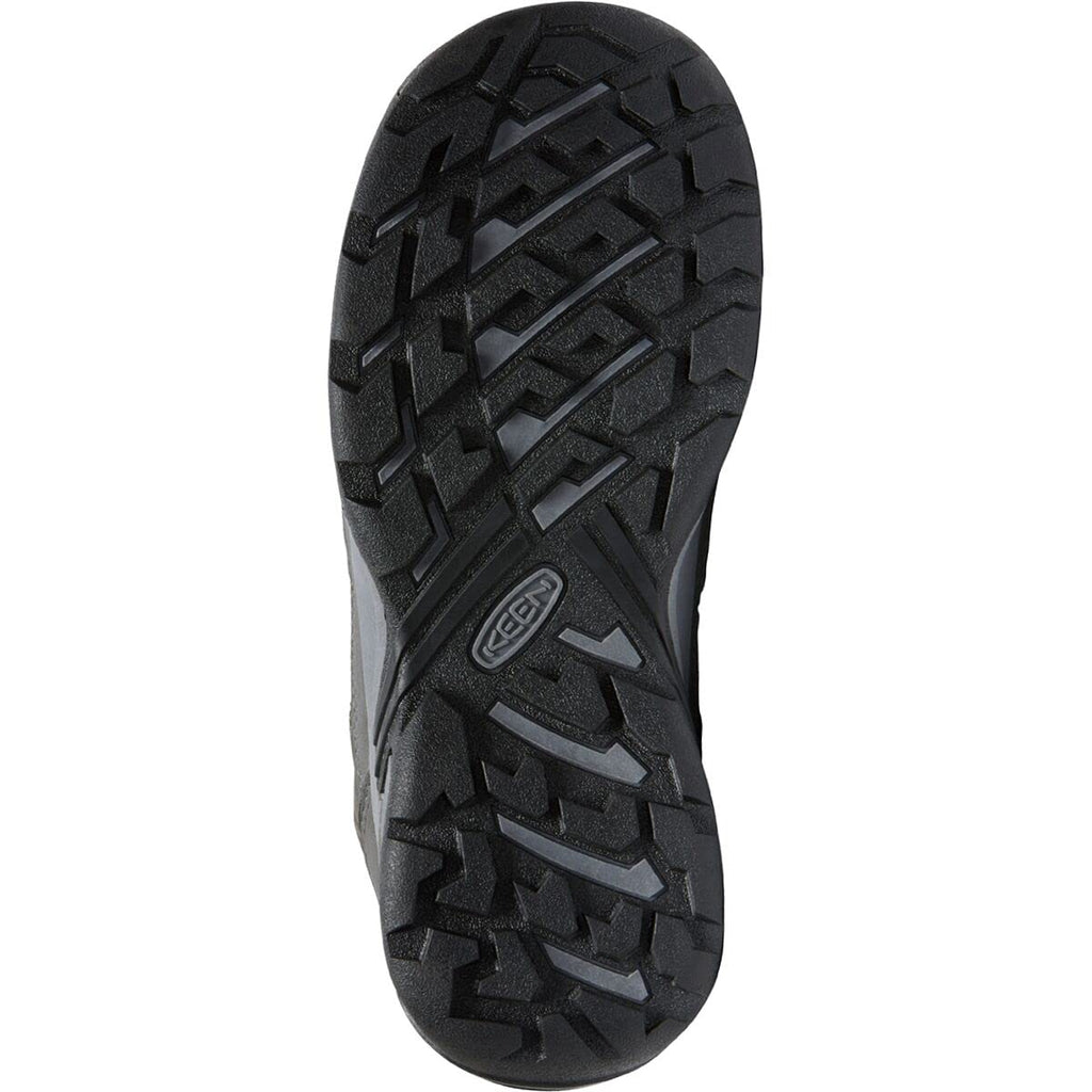 KEEN Women’s Circadia Mid Height Polar Hiking Boots, Steel Grey/North Atlantic, 9.5 Medium US