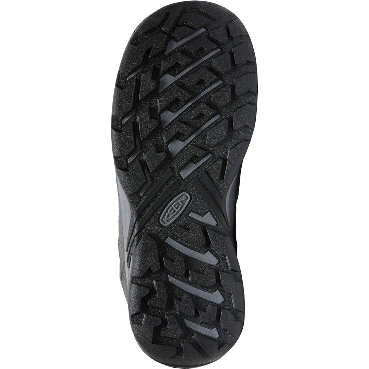 KEEN Women’s Circadia Mid Height Polar Hiking Boots, Steel Grey/North Atlantic, 9.5 Medium US