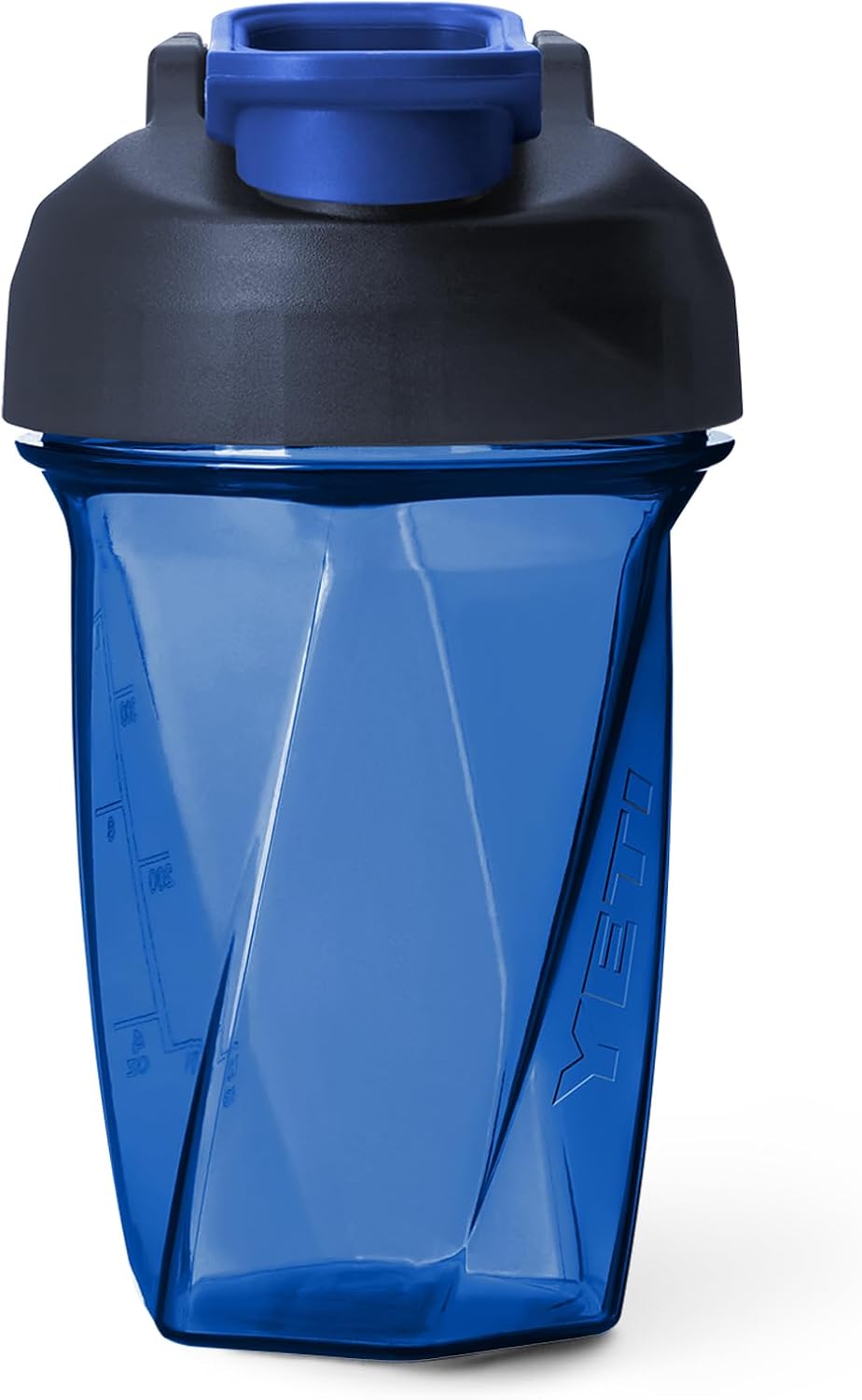 YETI Yonder Helimix Vortex Blender Shaker Bottle - 20oz Portable Protein Cup | Royal Blue, USA Made, Dishwasher Safe