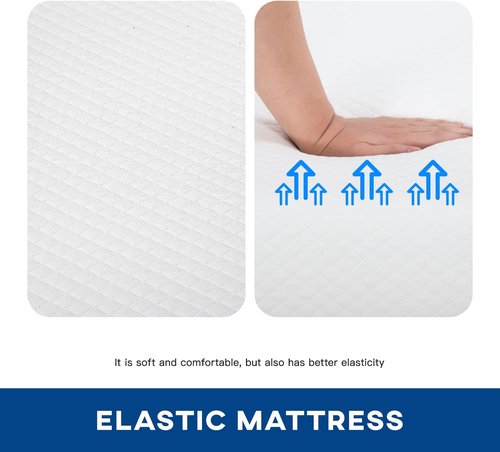 FDW 12-Inch Queen Mattress - Medium Firm Gel Memory Foam | Cooling Ventilated Foam | CertiPUR-US Certified
