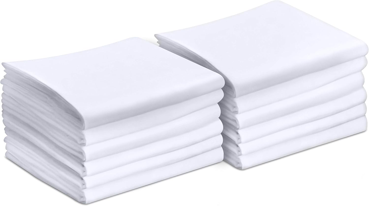 Utopia Bedding King Pillow Cases - Soft Brushed Microfiber - 20 X 40 Inches | 120 Pack, White