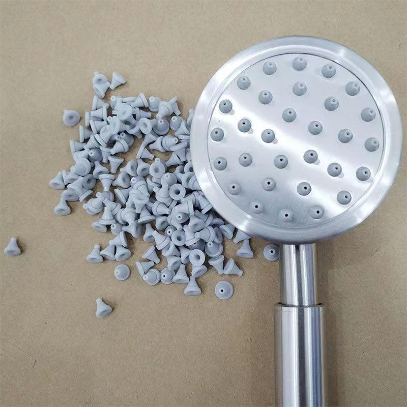 100pcs Universal Silicone Shower Head Nozzles Replacement for Bathroom