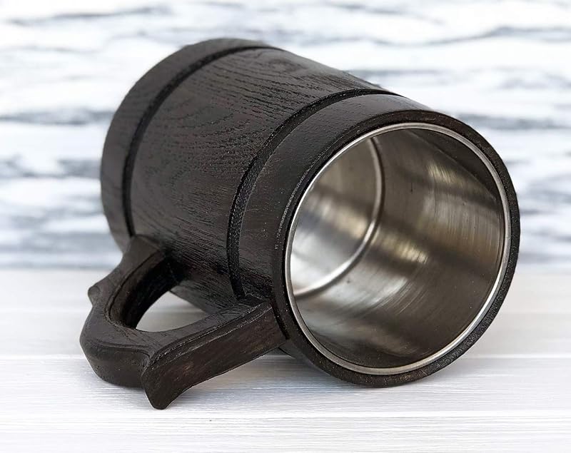 Oak Wood 17oz Tears of My Players Mug – DnD DM Gift Beer Stein