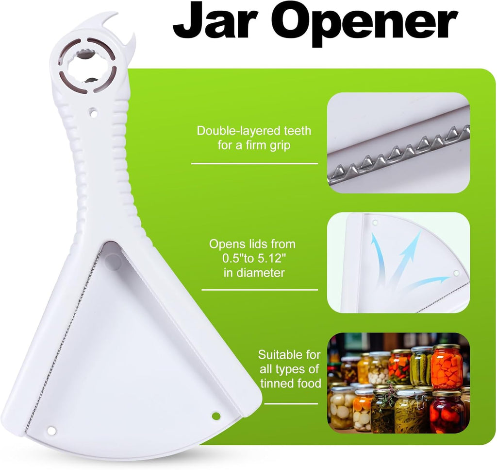 **Regine Switzerland Jar Opener - Effortless Grip for Seniors & Arthritis Relief | Universal Size**