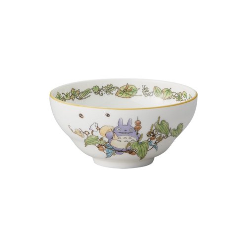Noritake TT97890/4924-10 Noritake My Neighbor Totoro Rice Bowl, 9.2 fl oz (260 cc), Microwave Safe, 1 Piece, Bone China