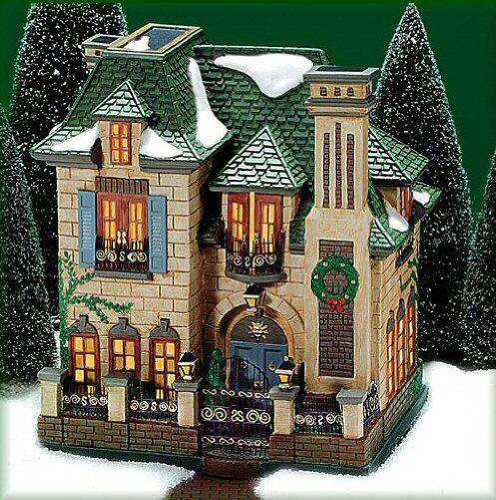 Dept. 56 Garden Gatehouse Village House - Retired Hand-Painted Porcelain
