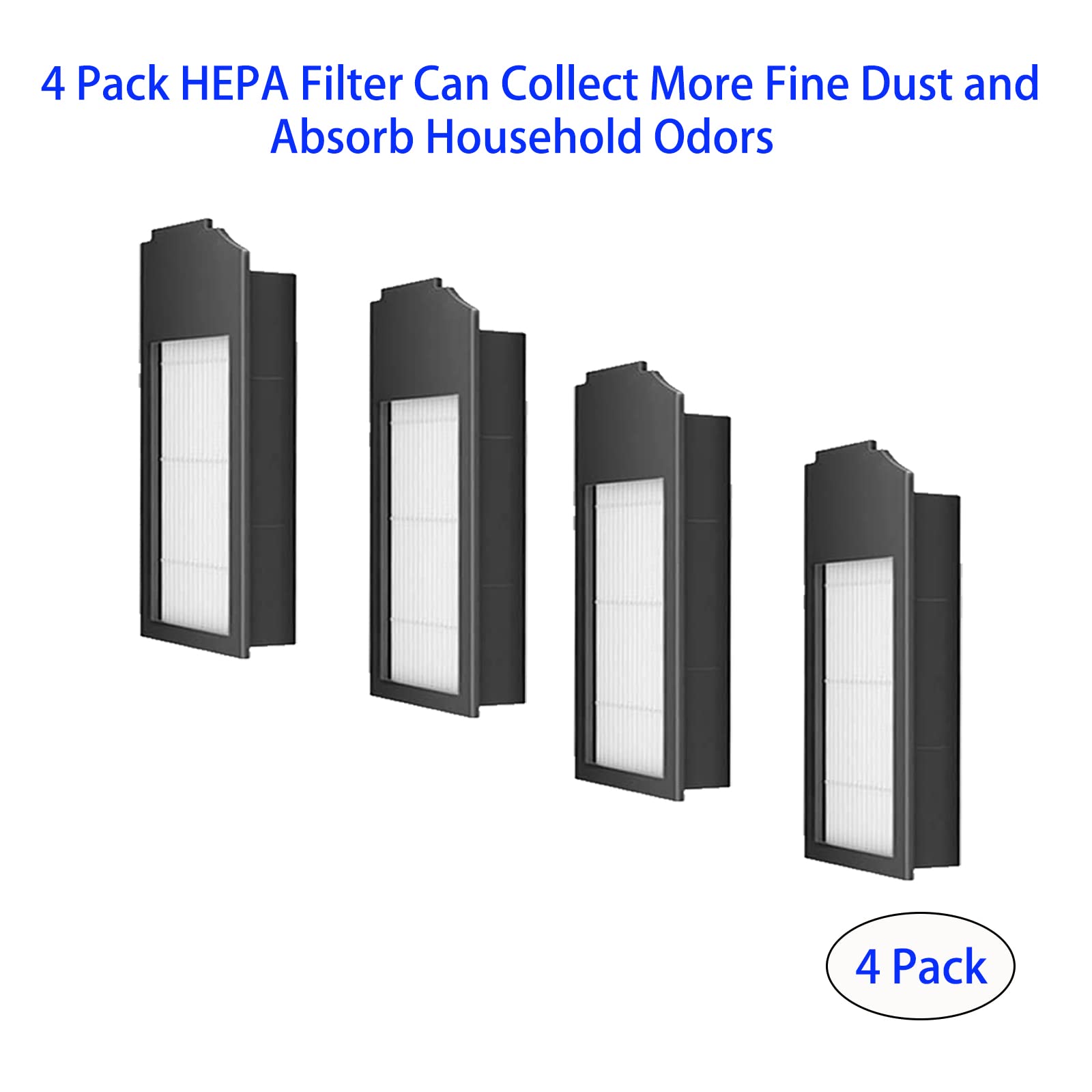 DEEBOT X1 Series Replacement Accessories Set Fit for ECOVACS X1 Omni /X1 TURBO /X1 Plus Robot Vacuum Include 1 Main Brush 8 Side Brushes 4 Filter Parts