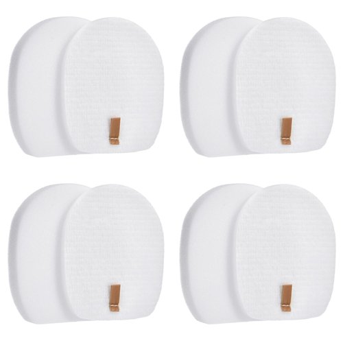 4 Foam & Felt Filter Replacement for Shark Rocket Pro Cordless IX140, IX141, IX142,IZ140,IZ140C,IZ141C, IZ142, IZ162H,IZ362H,IZ363HT,IZ440H, IZ462H,UZ145 Stick Vacuums, Compare to Part # 617FJ140