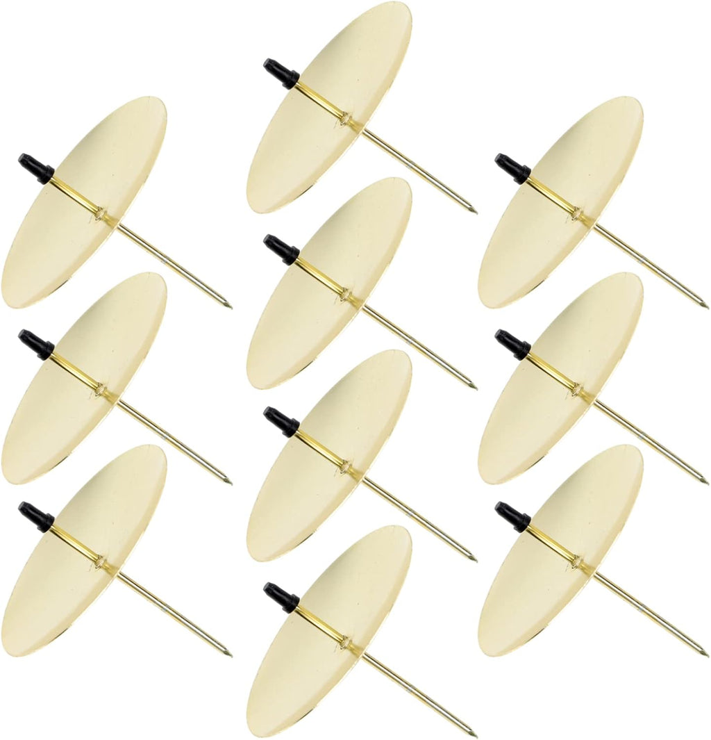Yardwe Candle Fixators - 12-Pack Metal Candle Holders for Home & Party Decor | 2.55 Inch
