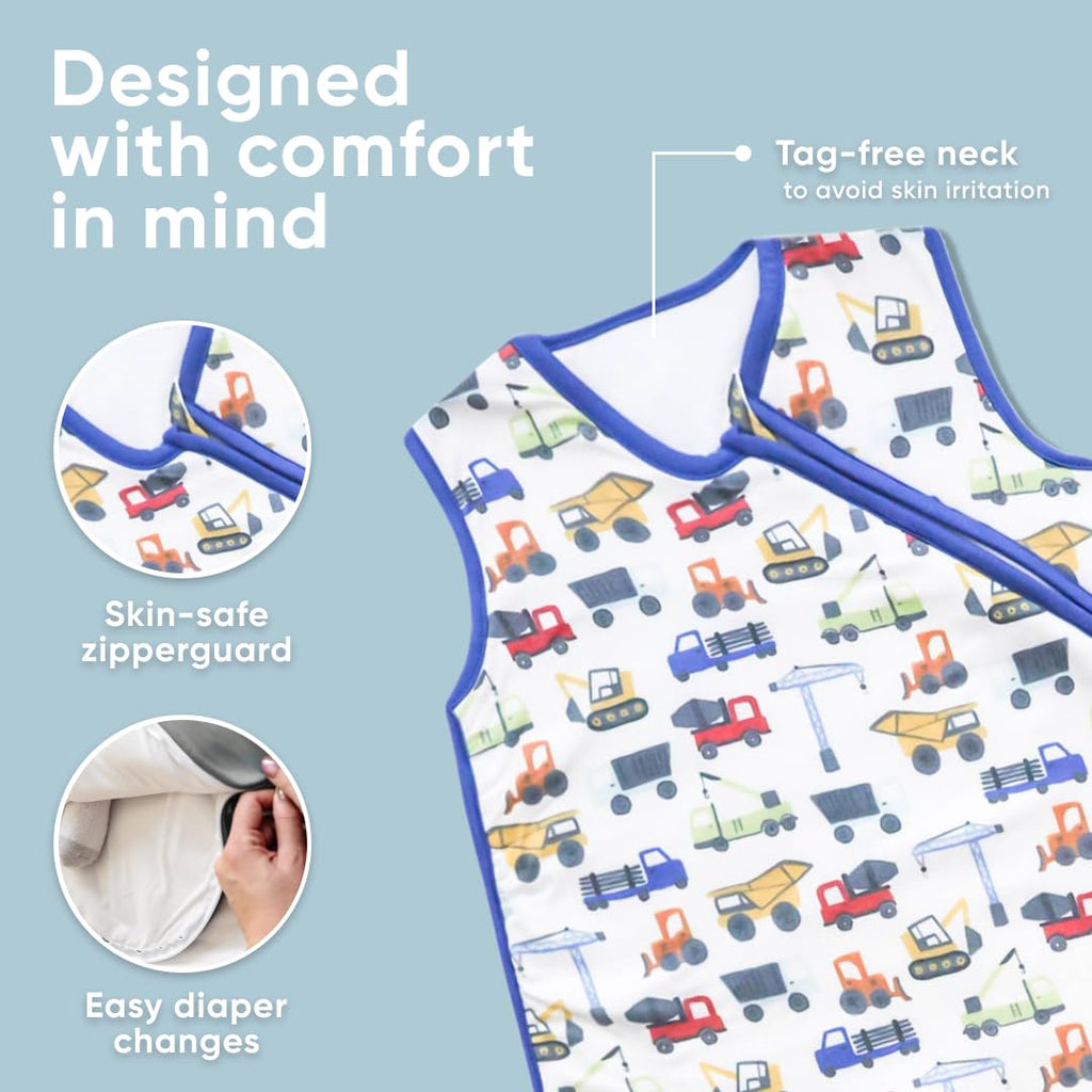 Copper Pearl Sleep Sack: Warm and Cozy Baby Bag in a Variety of Trendy Designs, Safe Alternative to Blankets, Sleeveless Baby Sleep Sack Swaddle Sizes Newborn to 24 Months - Diesel