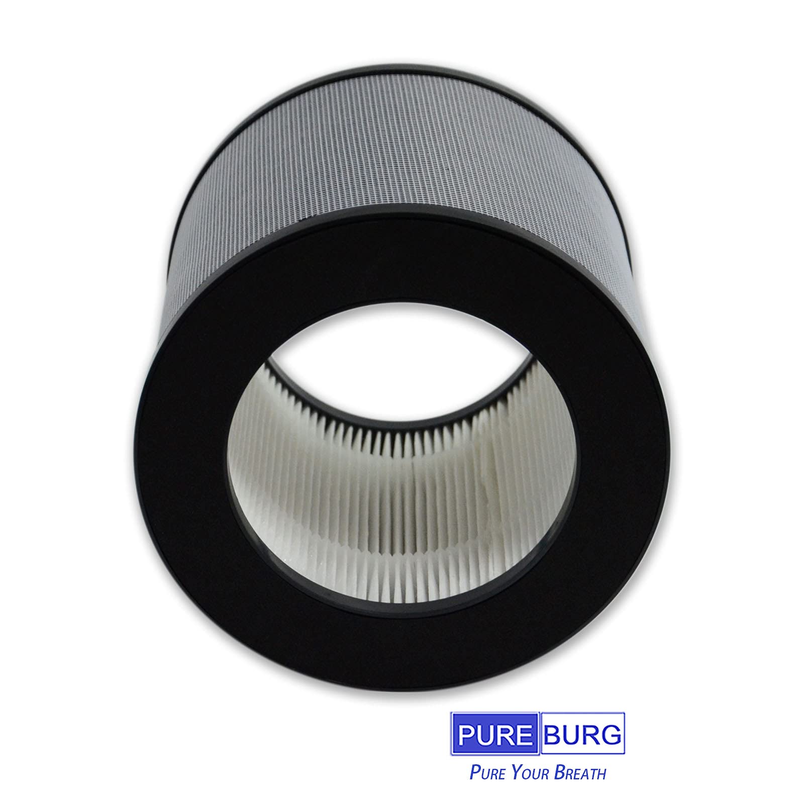 PUREBURG Replacement Filters Compatible with HATHASPACE HARMONY 600 HEPA Air Purifier Part HSE600, 2-Pack H13 True HEPA Activated carbon 2-IN-1 4-Stage Filtration