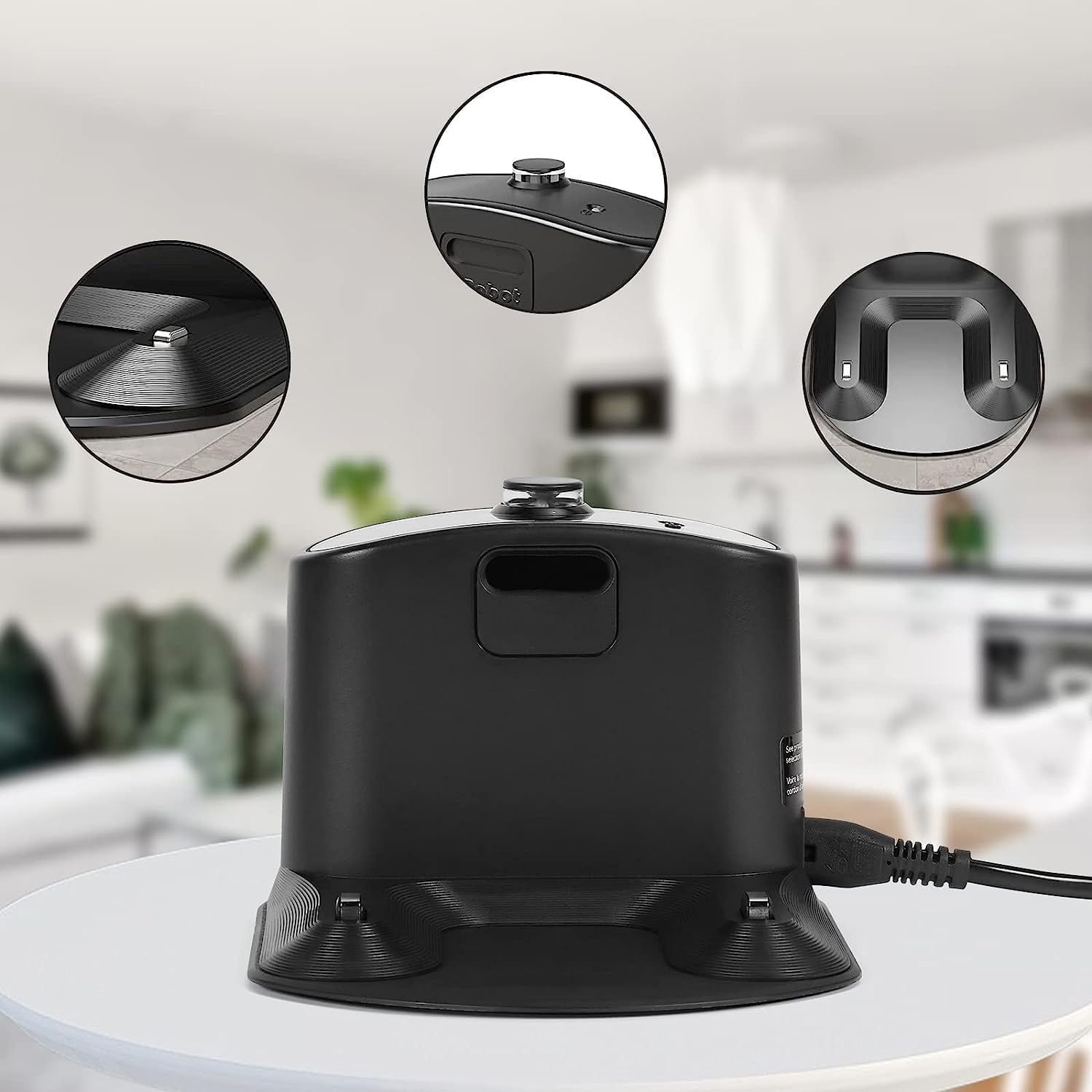 Roomba Charger Dock, Roomba Charging Base, Replacement Roomba Docking Station for Roomba e5 e6 i1 i3 i4 i6 i8 500 600 700 800 900 Series -Charger ADF-N1 17170 17064, 4452369 by SPRYAR