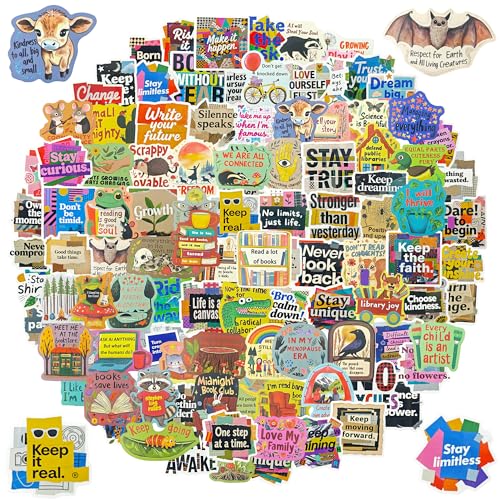106 Pcs Positive Affirmation Waterproof Vinyl Stickers Set