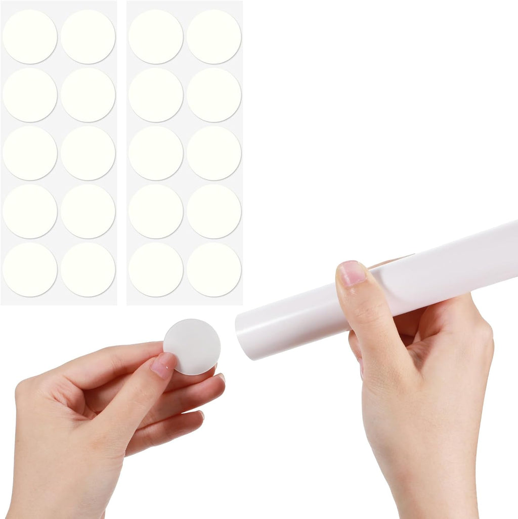 Skiennix Taper Candle Holders - 20 Pcs Adhesive Grips for Secure Fit | Perfect for Weddings & Holidays