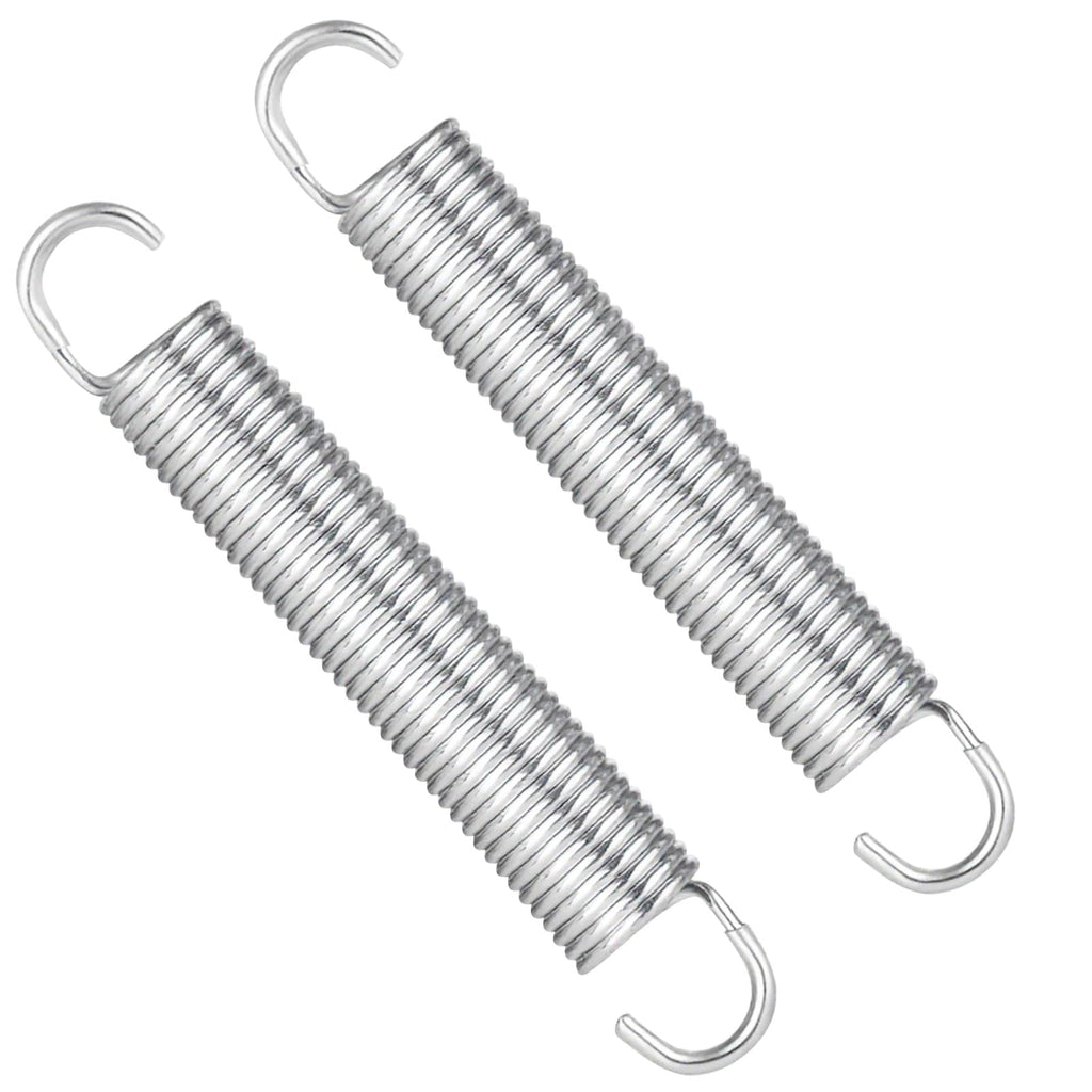 Aocies 4-3/4 inch Recliner Sofa Chair Replacement Springs (2 pcs) Mechanism Tension Sofa Chair Stainless Steel Spring