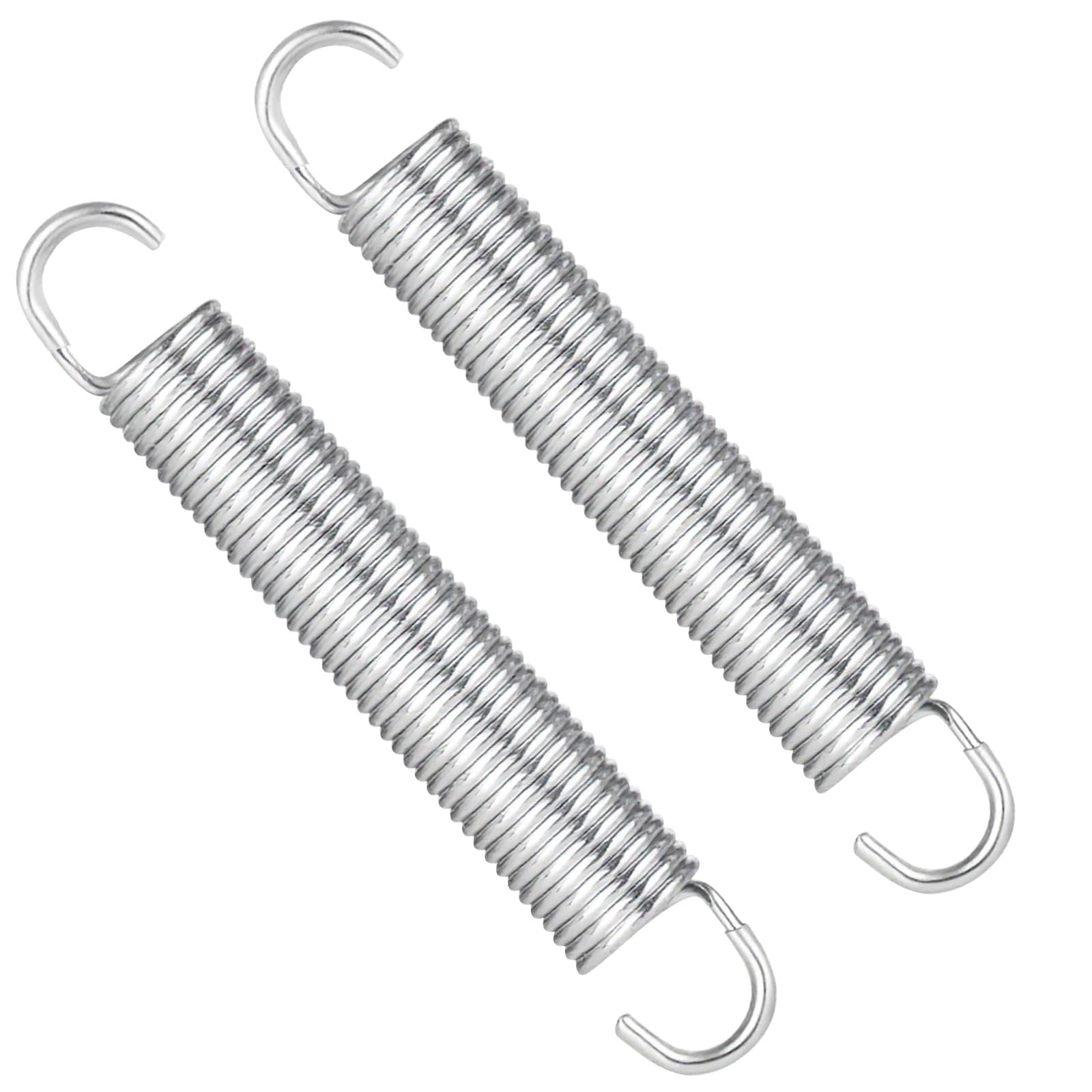 Aocies 4-3/4 inch Recliner Sofa Chair Replacement Springs (2 pcs) Mechanism Tension Sofa Chair Stainless Steel Spring