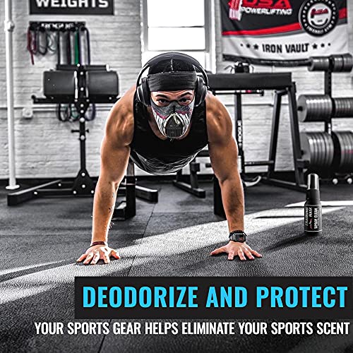 TrainingMask Multipurpose Face Mask Spray Deodorizer & Cleaner 1oz