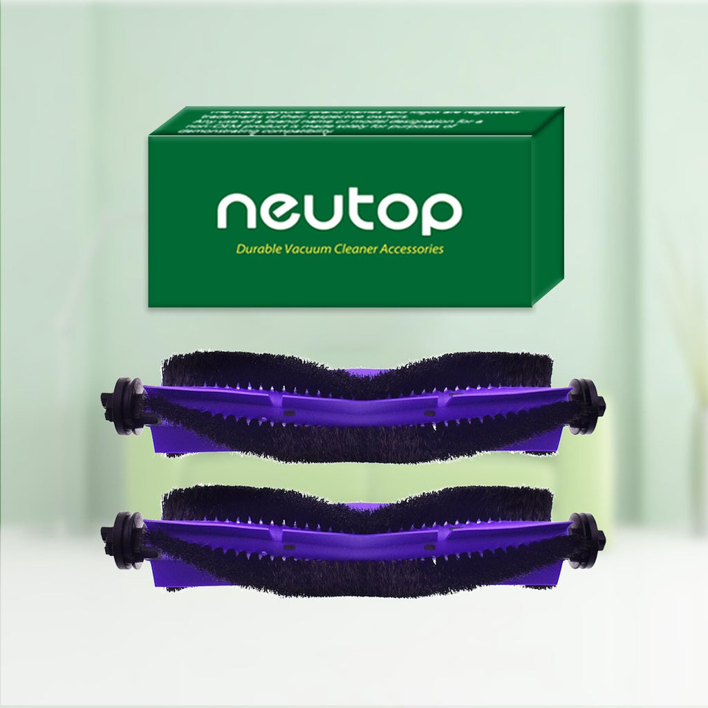 neutop Replacement Rolling Brushes Rollers Compatible with eufy RoboVac X8, X8 Hybrid, Robot Vacuum and Mop Cleaners Parts Accessories, 2-Pack.