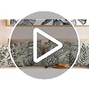 Black Leaves Decorative Throw Pillow Covers - Set of 4