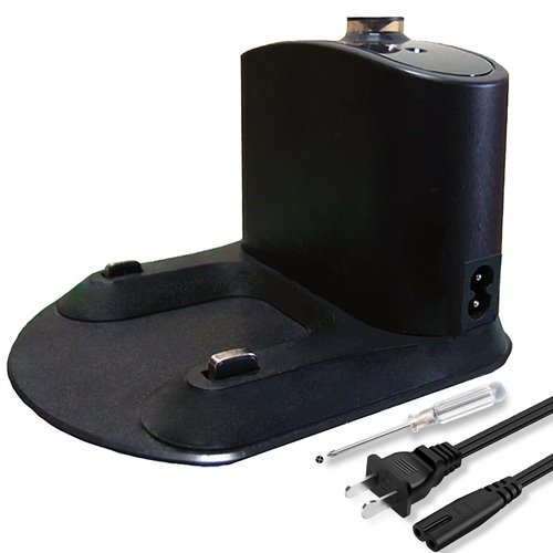 AURUNHO Roomba Charging Base, Roomba Charger Dock, Replacement Roomba Docking Station for Roomba for Roomba 500 600 700 800 900 e5 e6 i1 i3 i4 i6 i7 i8 Series -with North American Line Power Cord