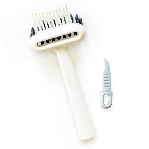 BlairCo Hair Brush & Comb Cleaner Tool - 2-in-1 Design for Easy Hair & Lint Removal | Ideal for Salon & Home Use