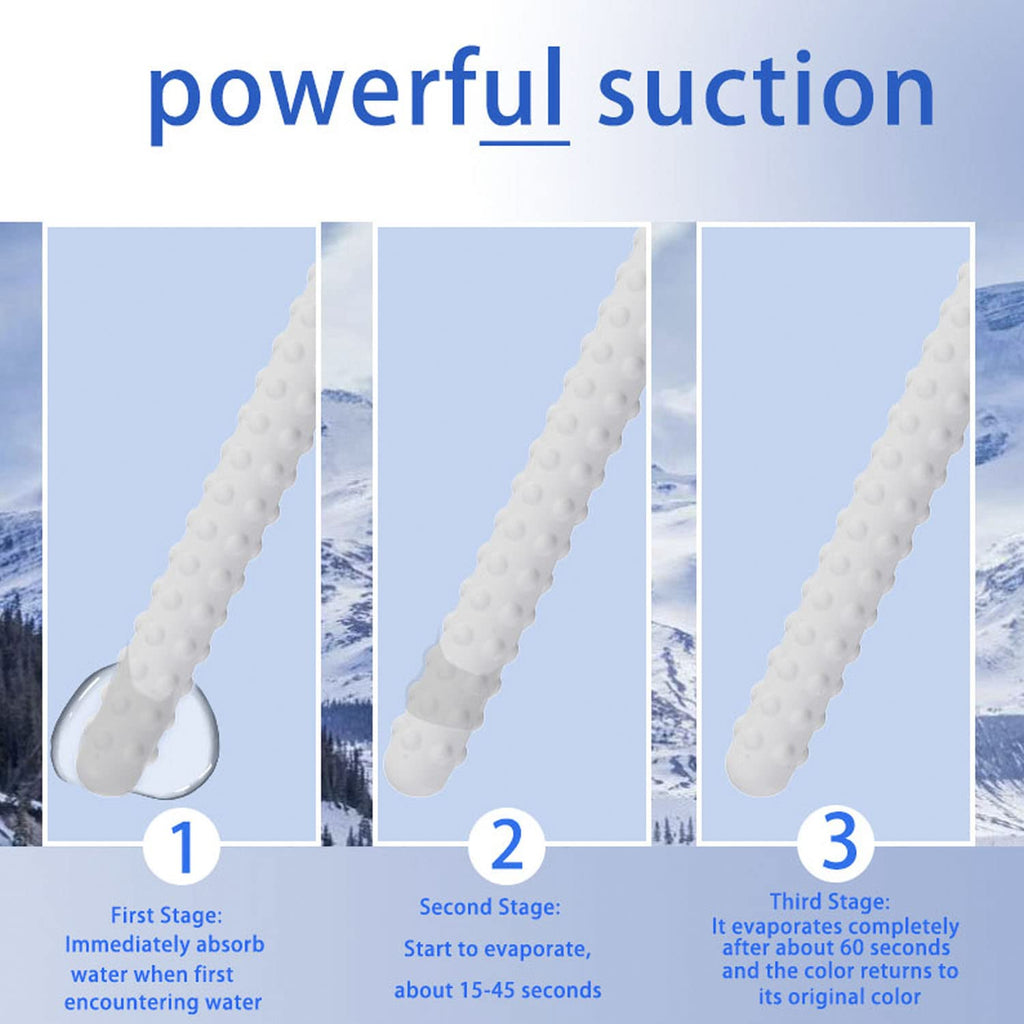 3X Reusable Drying Rods Scouring Sticks Water-Absorption Absorb Absorption Stick Laboratory Desiccant Stick Quickly Drying Stick Diatom Bump for Toys Up-to-date Absorbent Rod