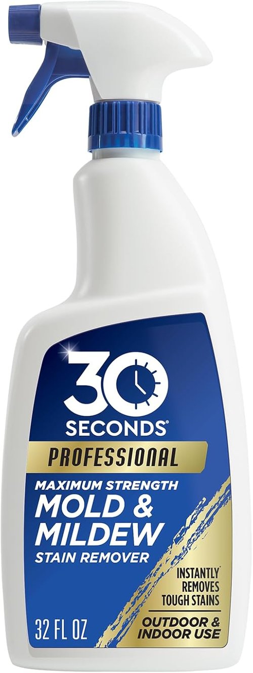 30 SECONDS Pro Mold and Mildew Stain Remover - Instant Scrub-Free Brighter Results | 32 Fl. Oz.