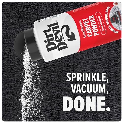 Dirt Devil Carpet Powder, Spring Meadows Scent, 32 oz Odor Eliminator
