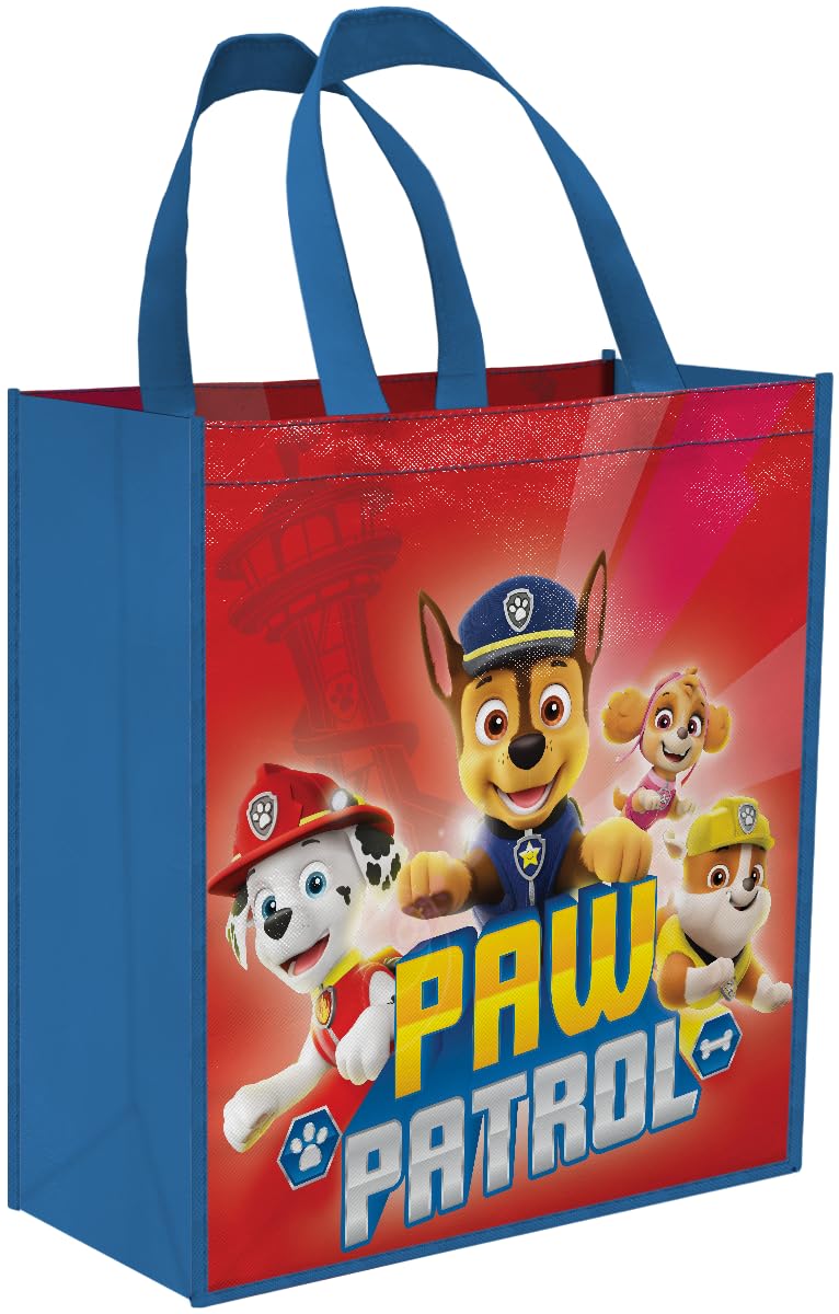Paw Patrol Sleepover Set for Boys and Girls - Bundle with 45 x 60 Inch Fleece Blanket, Tote Bag, More | Paw Patrol Bedroom Decor for Kids, Toddlers