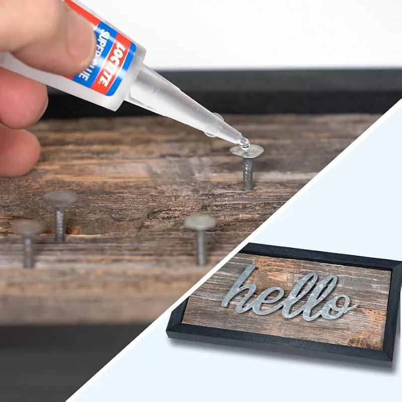 Loctite Super Glue Liquid 10g Pack of 3 - Precise Fast-Drying Adhesive for Plastic, Wood & Metal