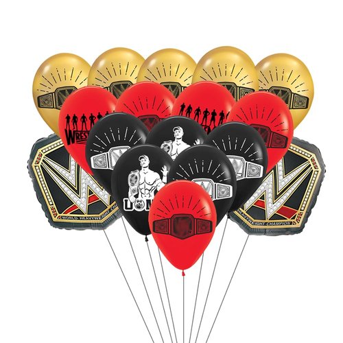 Wrestling Balloons Wrestling Birthday Decorations Wrestling Boxing Match Party Supplies Boxing Theme Favors Balloon-17pcs