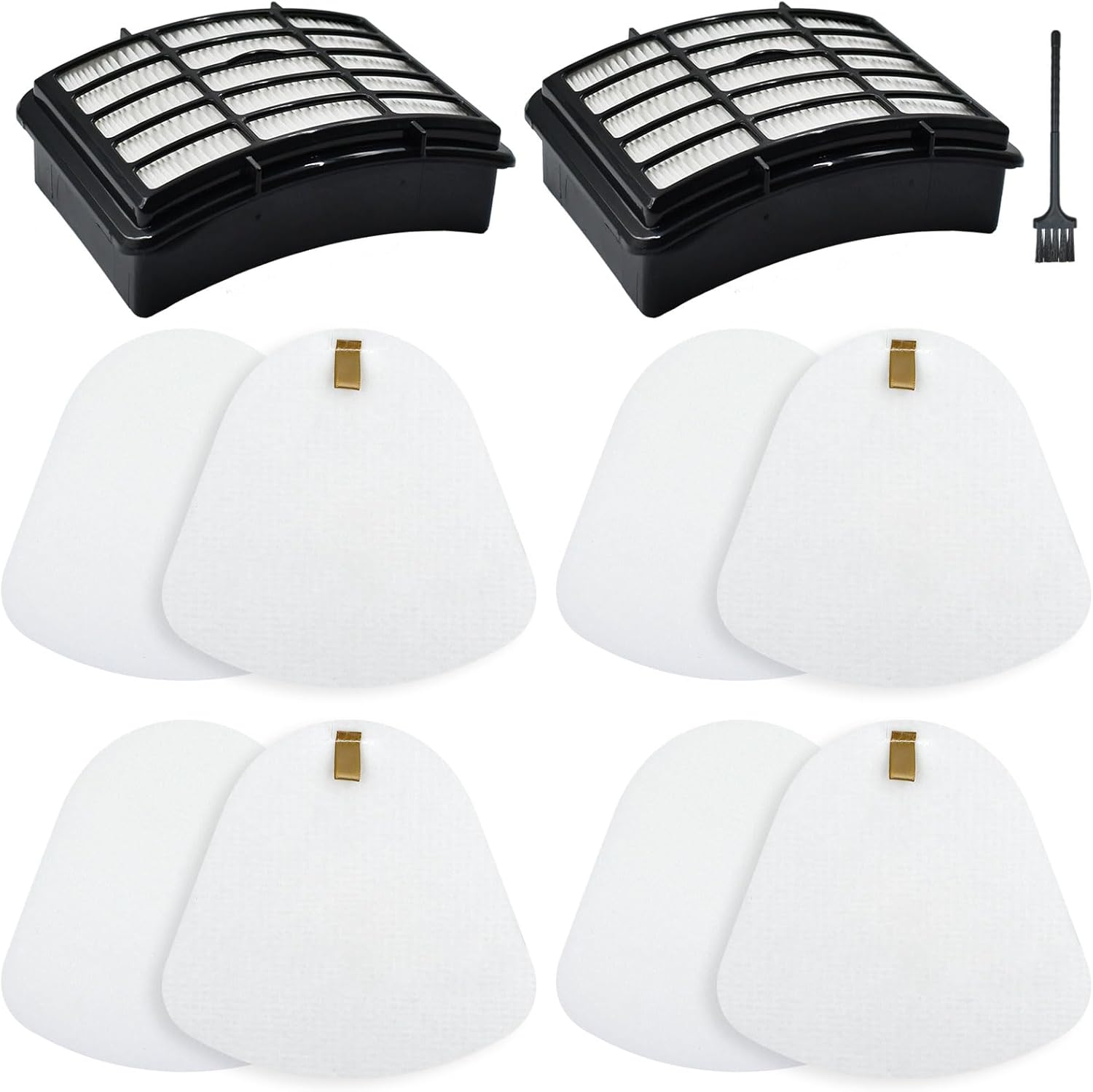 Shark Navigator Lift-Away Vacuum Filter Replacement - 2 HEPA & 4 Foam/Felt Filters | Compatible with ZU503AMZ, NV350, NV360, UV500