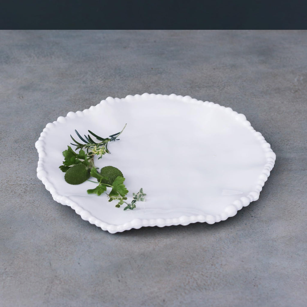 Beatriz Ball VIDA Alegria 9" Salad Plate Set of 4 (White)