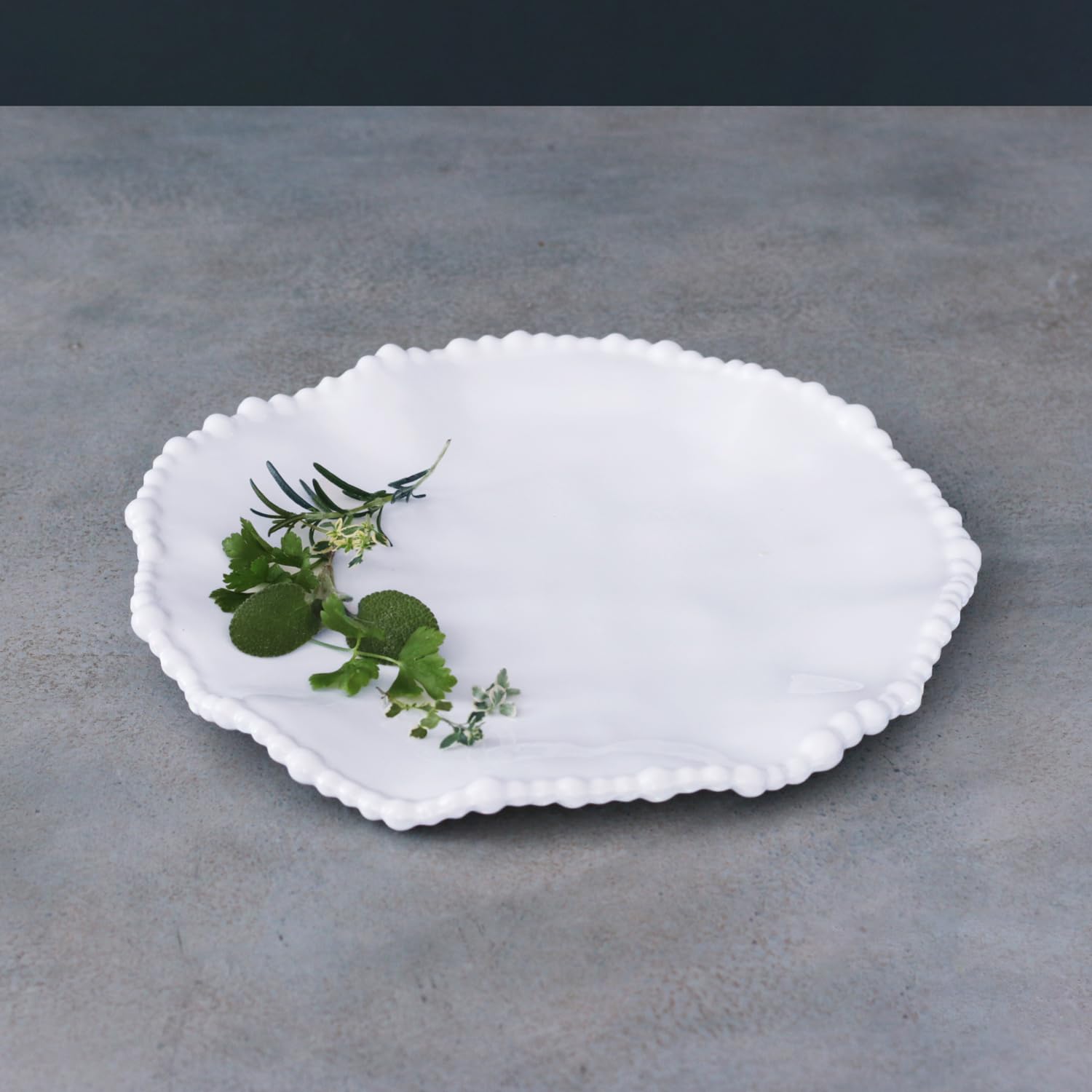 Beatriz Ball VIDA Alegria 9" Salad Plate Set of 4 (White)