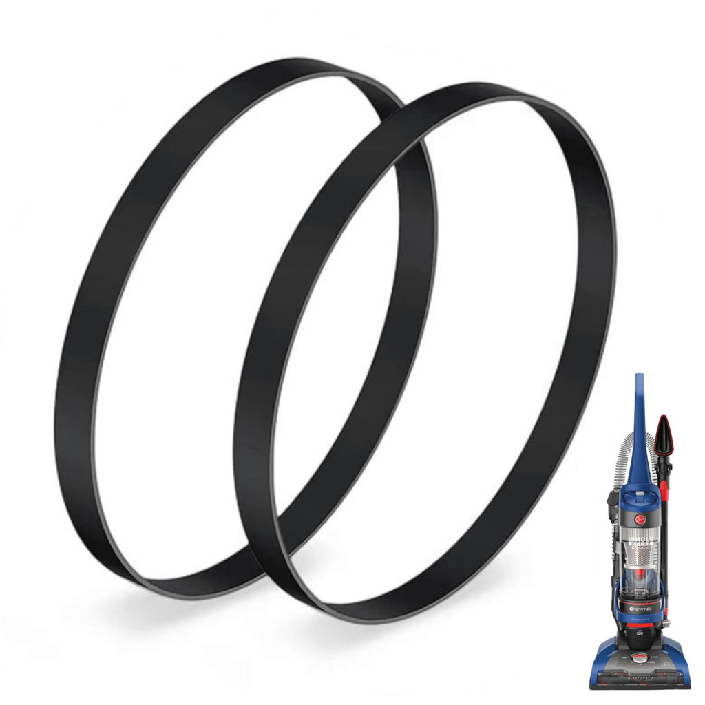 JEDELEOS Replacement Belts 562289001 AH20065 for Hoover Windtunnel T-Series Vacuum, 12.8x457 Flat Non-Stretch Belt Fits Model UH70105 UH70110 UH70120 UH70200 UH70202 UH70205 UH70210 UH72600, Pack of 2