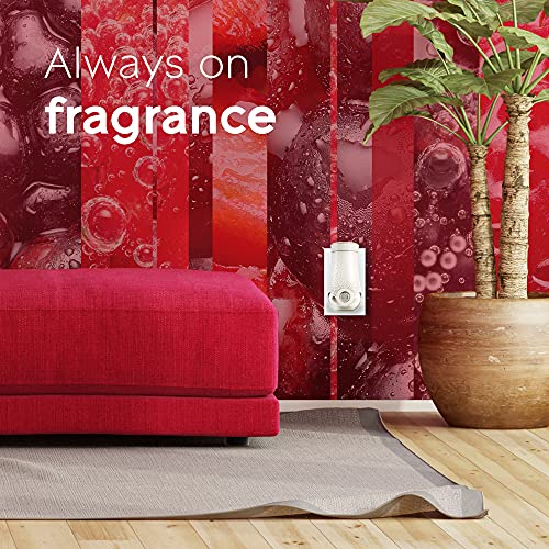 Glade PlugIns Refills Air Freshener, Scented and Essential Oils for Home and Bathroom, Bubbly Berry Splash, 1.34 Fl Oz, 2 Count
