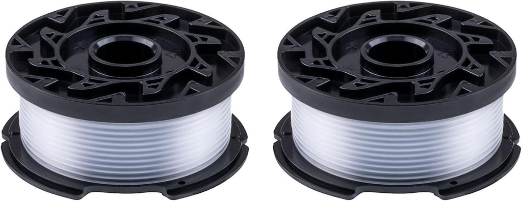 Black+Decker Weed Eater String Trimmer Line Replacement Spool - Autofeed 30 ft, 0.065-Inch, 2-Pack