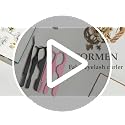 Tormen 3-Piece Eyelash Tweezers Set Stainless Steel Lash Applicator Tool