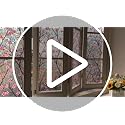 Cherry Blossom Stained Glass Window Film - UV Protection & Privacy