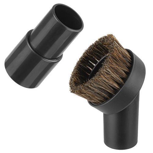 2PACK Round Dust Brush For Shark Vacuum Attachment Replacement with Hose Adapter, For Most Vacuum Cleaners Accessories