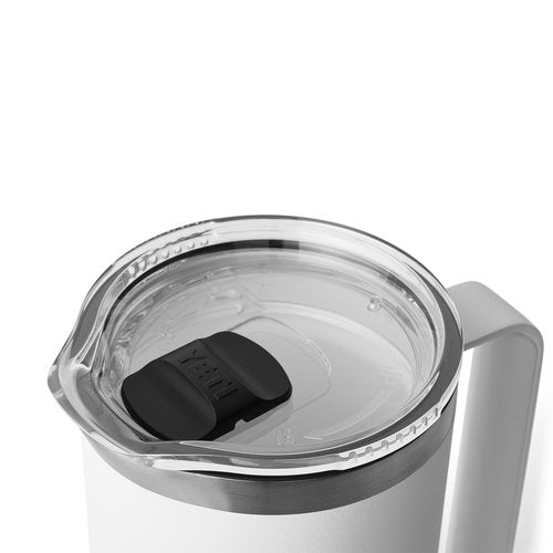 YETI Rambler 34 oz Pitcher, Vacuum Insulated, Stainless Steel with MagSlider Lid, White
