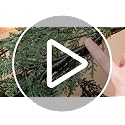 Christmas Cedar Garland Set with Lights & Adjustable Door Frame Hanger