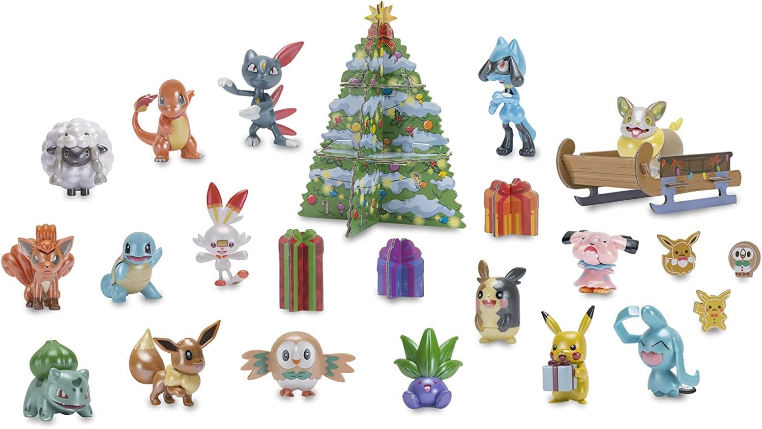 POKÉMON Advent Calendar 2021 - Festive Collectible Toys for Holiday Fun