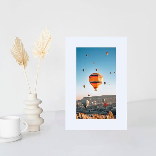 JCJMY 3x5 Picture Frame - Sturdy White Tabletop Frame with Shatter-Resistant Plexiglass