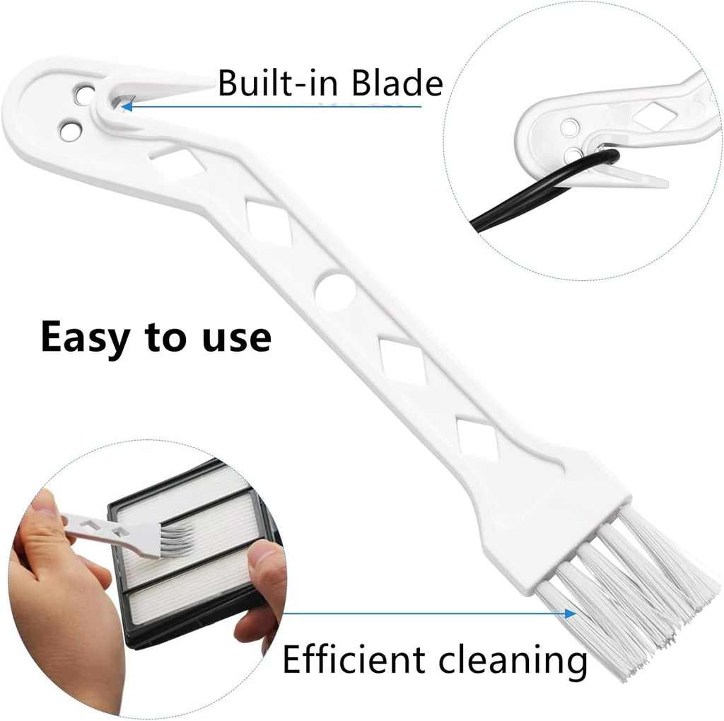 Skiennix Handheld Vacuum Cleaner Brush - 2-in-1 Dust & Roller Cleaning Tool for Xiaomi Dreame